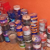 otto CD-R + DVD-R vergini (circa 900 pz)