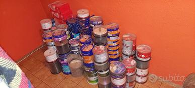 otto CD-R + DVD-R vergini (circa 900 pz)