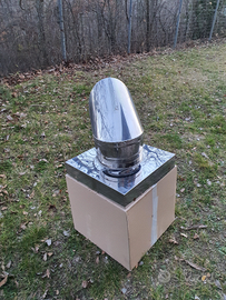 Comignolo Fumaiolo Camino Girevole Acciaio