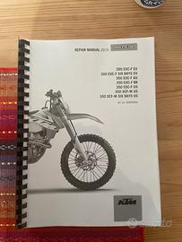 Ktm 350exc F six days repair manual