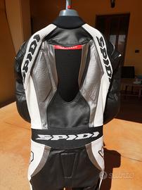 tuta moto 50 spidi come NUOVA in pelle intera 