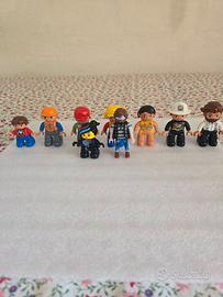 Personaggi lego duplo playmobil