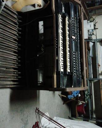 Consolle organo a canne 