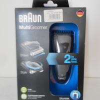 Rasoio NUOVO della Braun Multi groomer