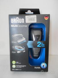 Rasoio NUOVO della Braun Multi groomer