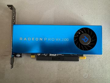 AMD Radeon Pro WX 2100 Nuova!