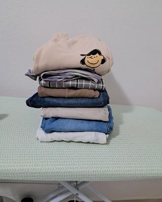 Pantaloni bimba 7/9,10/12 anni