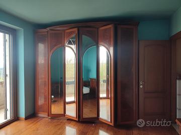 Armadio 6 ante con specchi stile classico