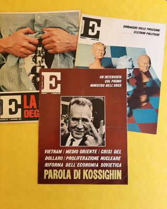 3 - Riviste L’Espresso 1967–1968