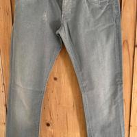 jeans Prada uomo grigio