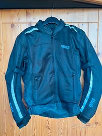 Giacca Moto GMS Traforata taglia S/48+paraschiena