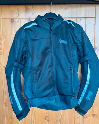Giacca Moto GMS Traforata taglia S/48+paraschiena