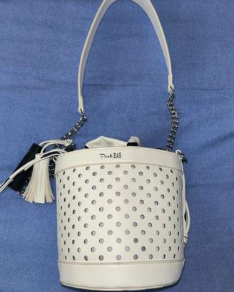Borsa a secchiello Pash BAG bianca