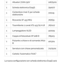  Kit automazione cancello Faac 770N 