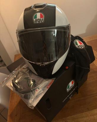 Casco moto agv