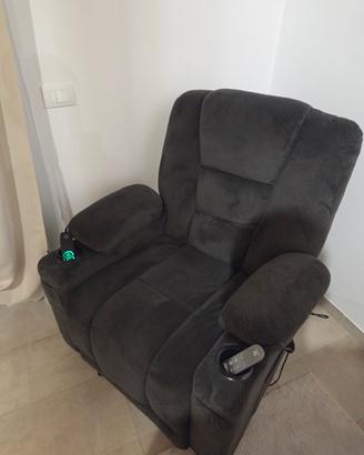 poltrona Mcombo elettrica regolabile con massaggio