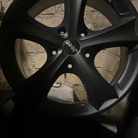 4 cerchi in lega jeep 17" neri