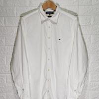 Camicia Tommy Hilfiger bianca slim fit L Uomo