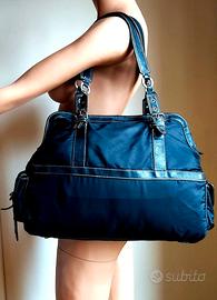 Originale LES COPAINS,borsa tracolla pelle/nylon