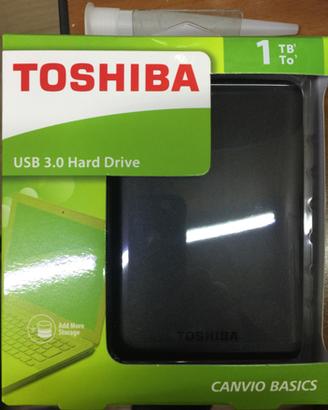 Hd esterno toshiba 1 tb
