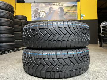 2 Gomme 205/65R16 C Michelin 4 Stagioni 80%residui