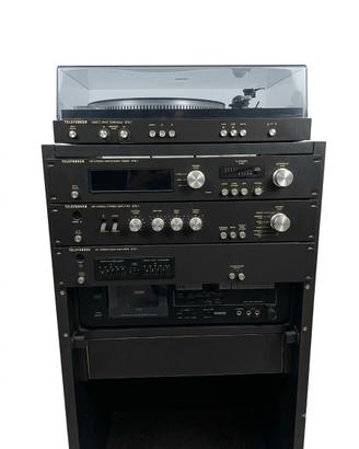 stereo giradischi vintage telefunken 
