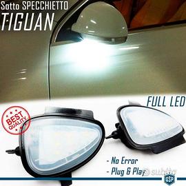 Placche LED Luci Sotto Specchietto per VW Tiguan