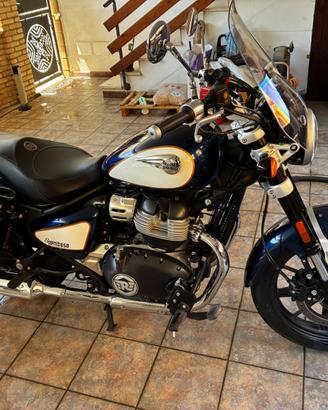 Royal Enfield Supermeteor 650 Celestial blue