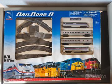 Trenino Amtrak P42DC Scala N - New-Ray