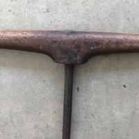 ANTICA TRIVELLA A MANO CM 105 X 35 - SUCCHIELLO