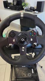 Logitech g29+postazione stabile a 2gambe regolabil