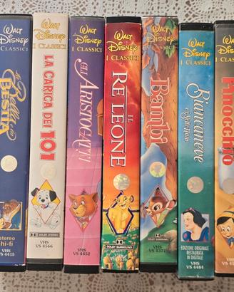 VHS DISNEY Cartoni Animati 