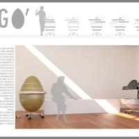 “EGGO’ carrello porta-oggetti  multifunzione