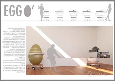 “EGGO’ carrello porta-oggetti  multifunzione