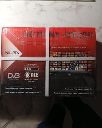 Decoder NILOX mod. DGTV NX-DT20U