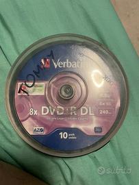 4 DVD Verbatim DVD+R DL 8,5 GB – Double Layer