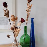 bottiglie decorative in vetro