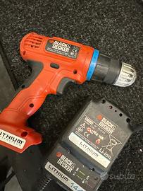 Trapano Avvitatore Black & Decker 14.4V + Carica