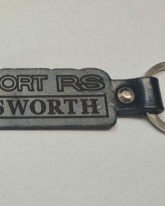 Portachiavi cuoio Ford Escort Rs Cosworth 