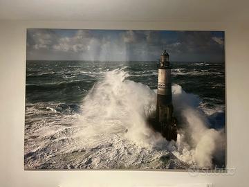 Quadro Faro nella tempesta (Faro di Ar-Men)