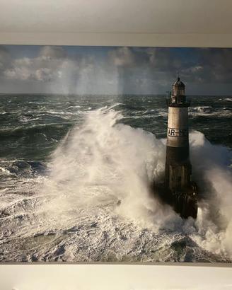 Quadro Faro nella tempesta (Faro di Ar-Men)
