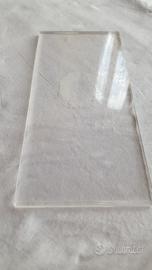 Portalistino da muro in plexiglass trasparente