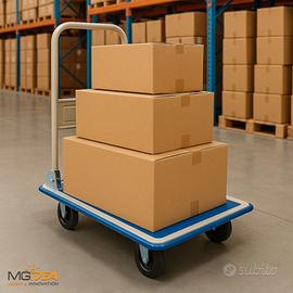 CARRELLO PIEGHEVOLE TRASPORTO VASO SCATOLE TRASLOC