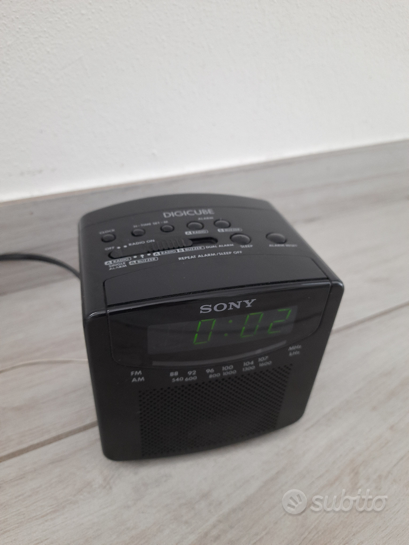 Radiosveglia Sony Digicube - Audio/Video In vendita a Milano