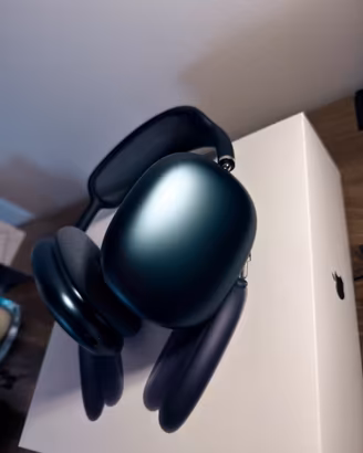 AirPods Max USB-C Mezzanotte - garanzia 12/2026