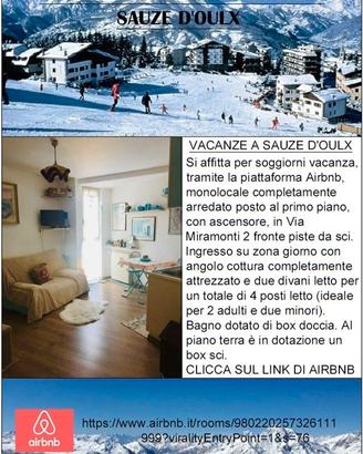 Vacanze estive ed invernali a sauze d'oulx