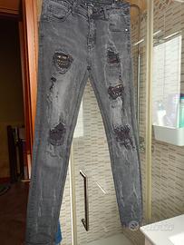 Jeans borchie Zuiki