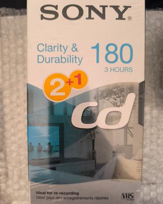 Videocassette vergini