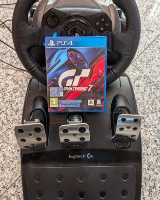 Logitech G29 Volante e Pedaliera + Gran Turismo 7 