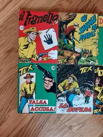 lotto tex willer primi numeri e edizioni 4 albi